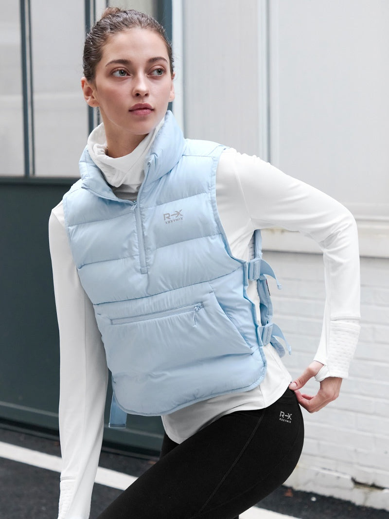 XWFPV02J3 RX 軽量ダウン バックル付き ベスト