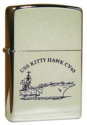 KittyHawk 乗組員用ジッポー ： ジッポー専門店のZippo Style
