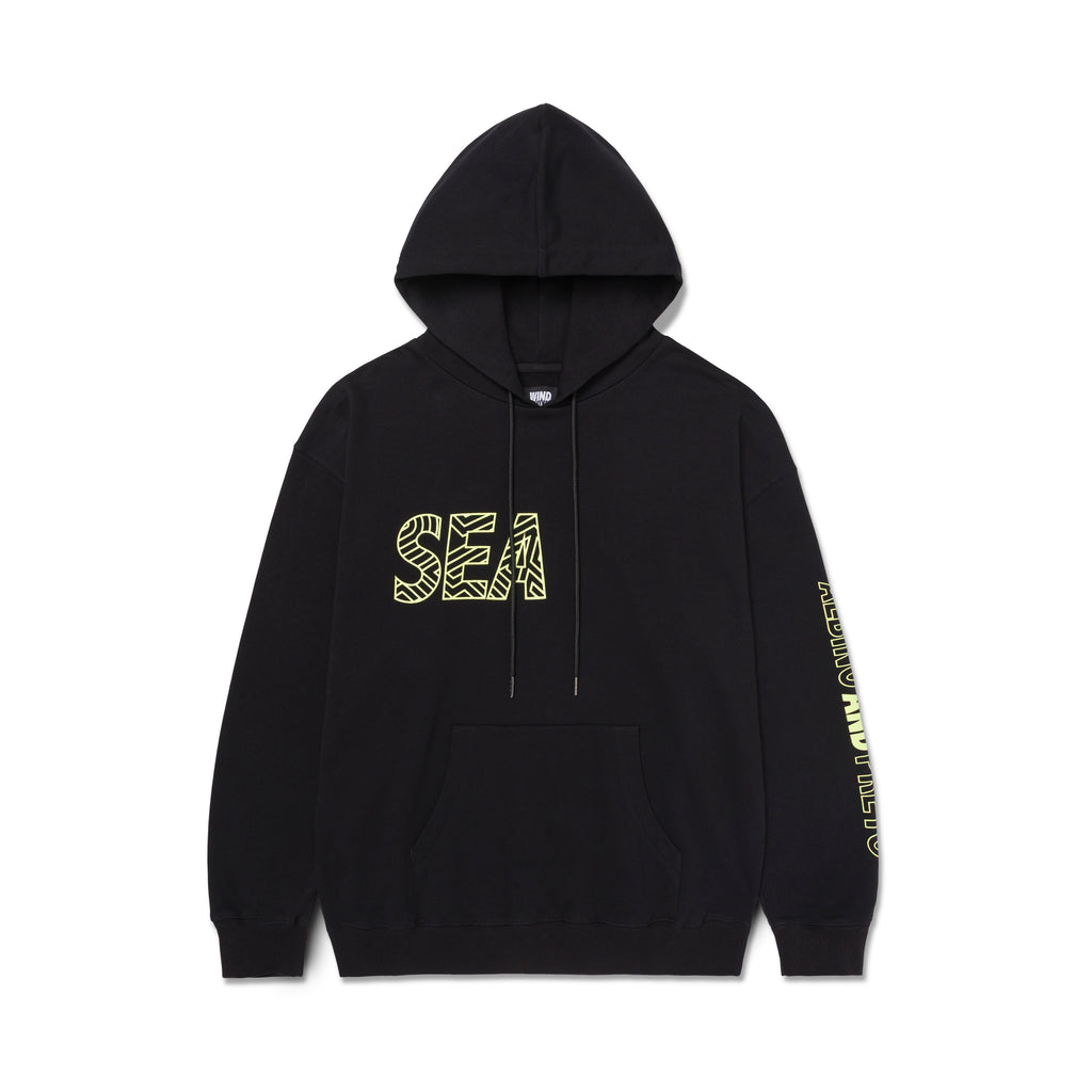 A&P x WIND AND SEA® HOODY – ALBINO & PRETO