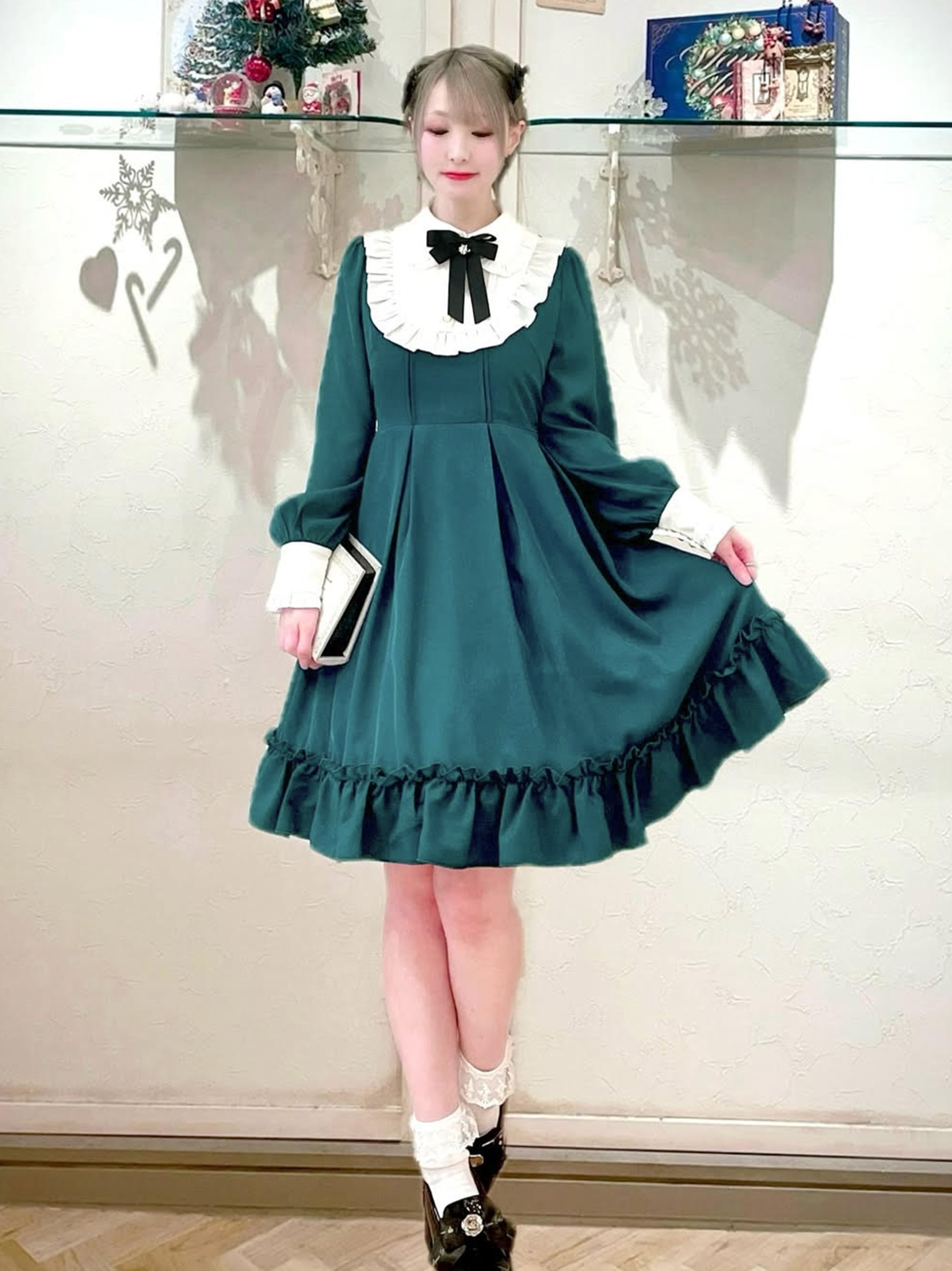 Classical Lady ミドル丈ワンピース – Amavel（アマベル）公式サイト