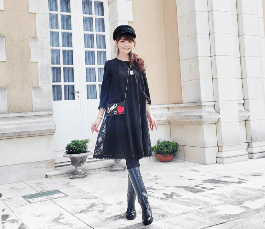 レースワンピース ミディワンピ ＆ LOVE CLOSET