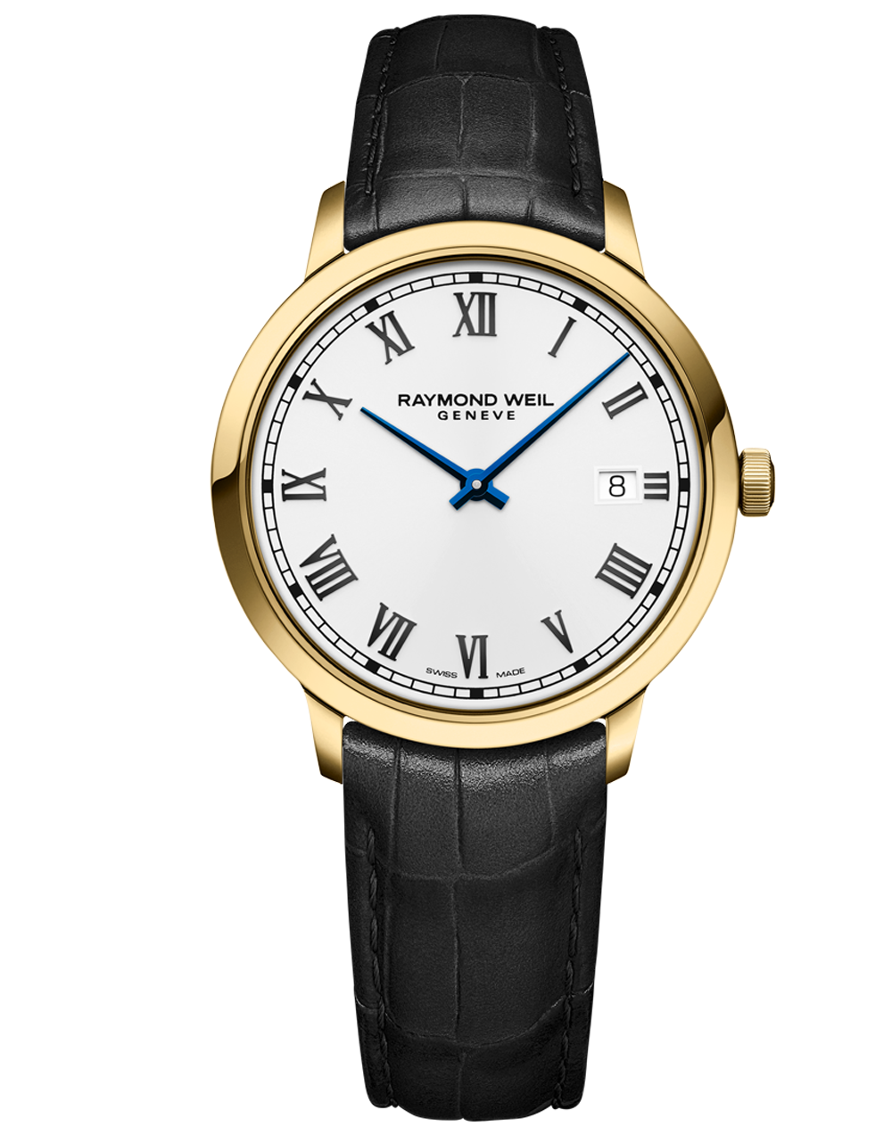 Barmakian | Raymond Weil Toccata Men's Classic Gold PVD Leather