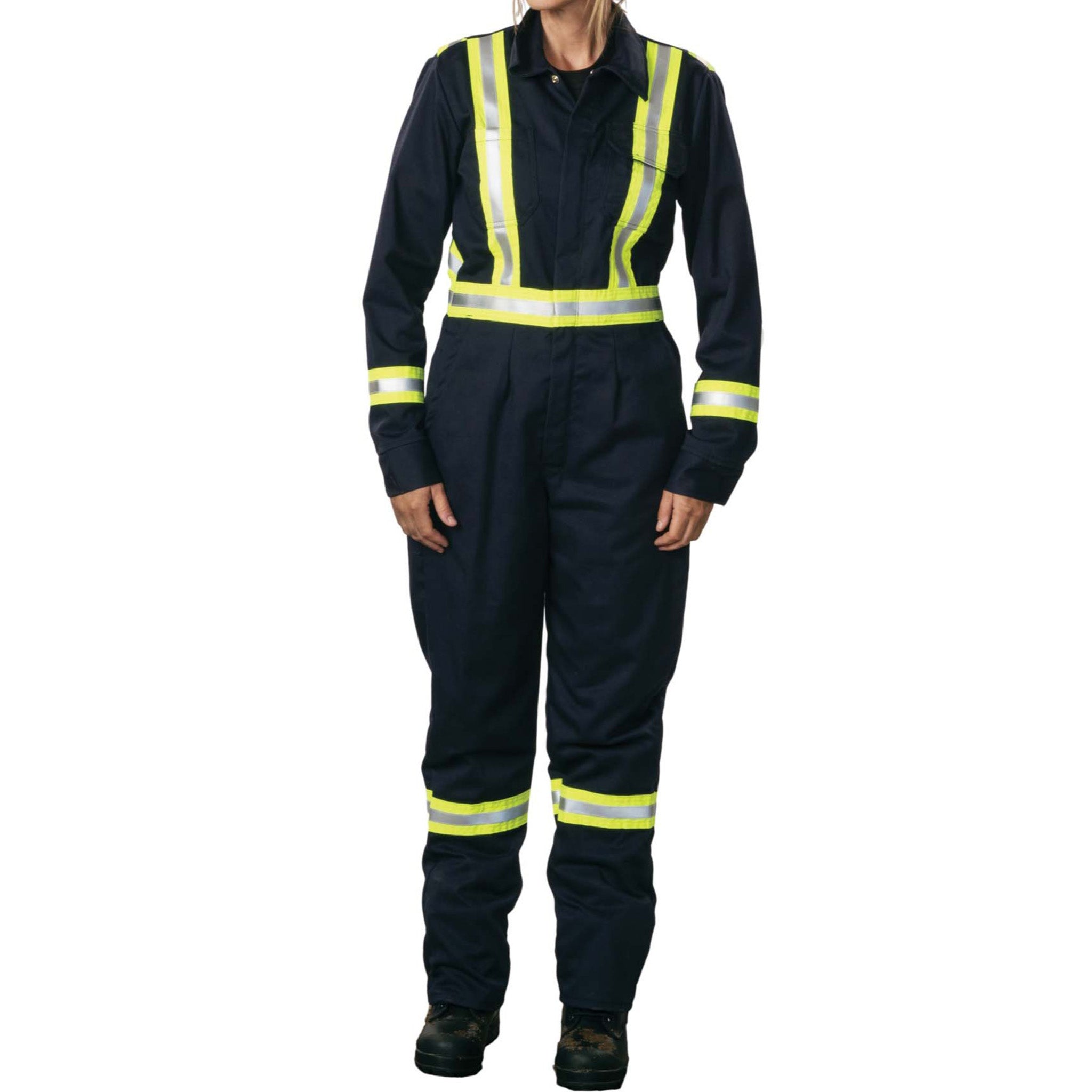 Westex UltraSoft Womens FR Coverall with Reflective Tape – Big Bill