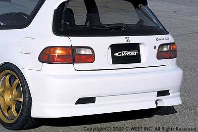 シビック[CIVIC] EG EG6リアバンパー | C-WEST
