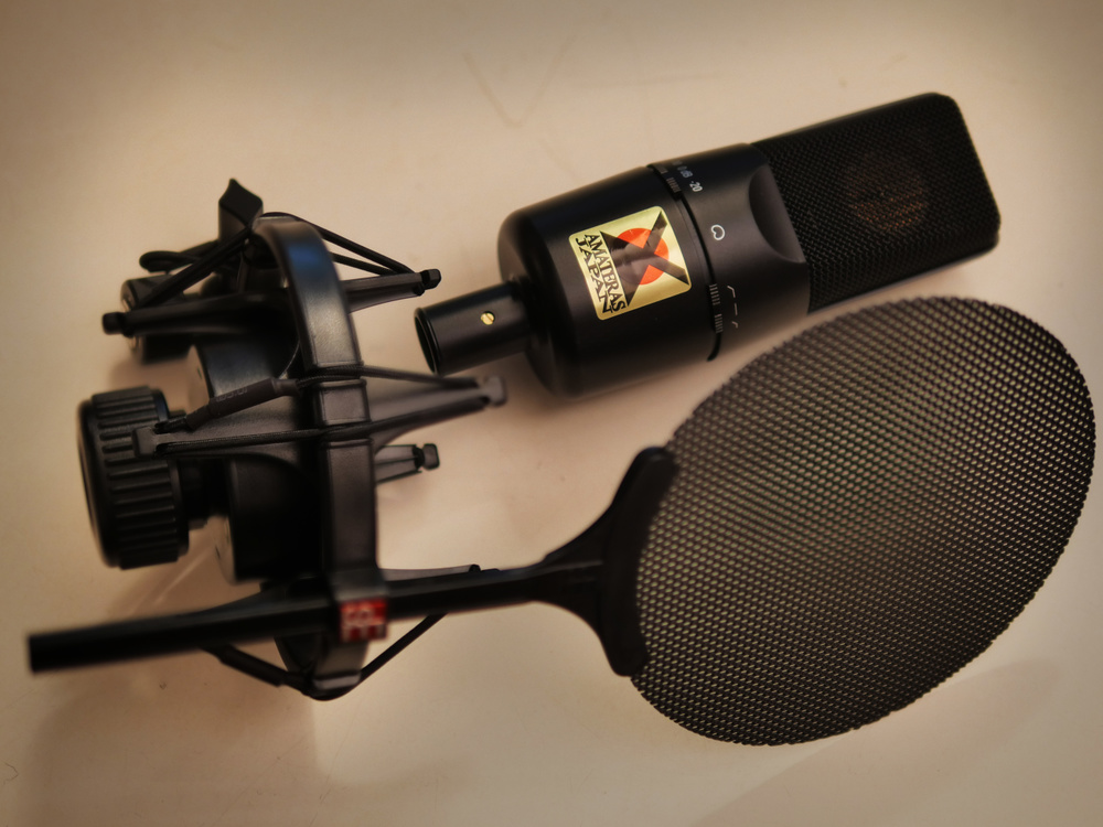 AMATERAS-8087高音質マイクU87&AKG414クオリティー of 元