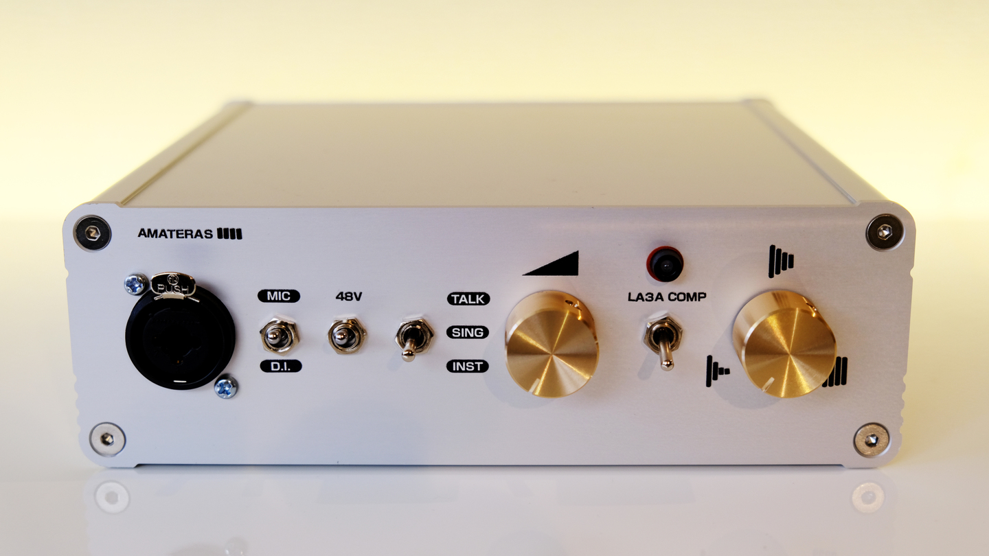 AMATERAS1111コスパ最大マイクプリアンプ＆コンプレッサーof元