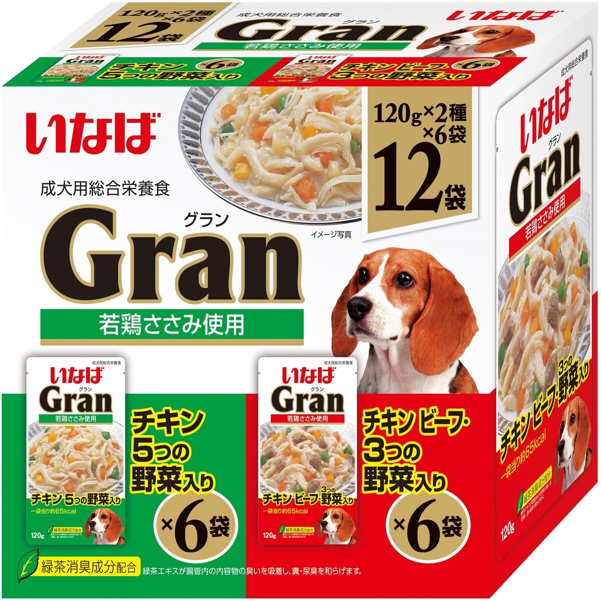 イナバ グラン レトルト ドッグフード 120g x 12 | Costco Japan