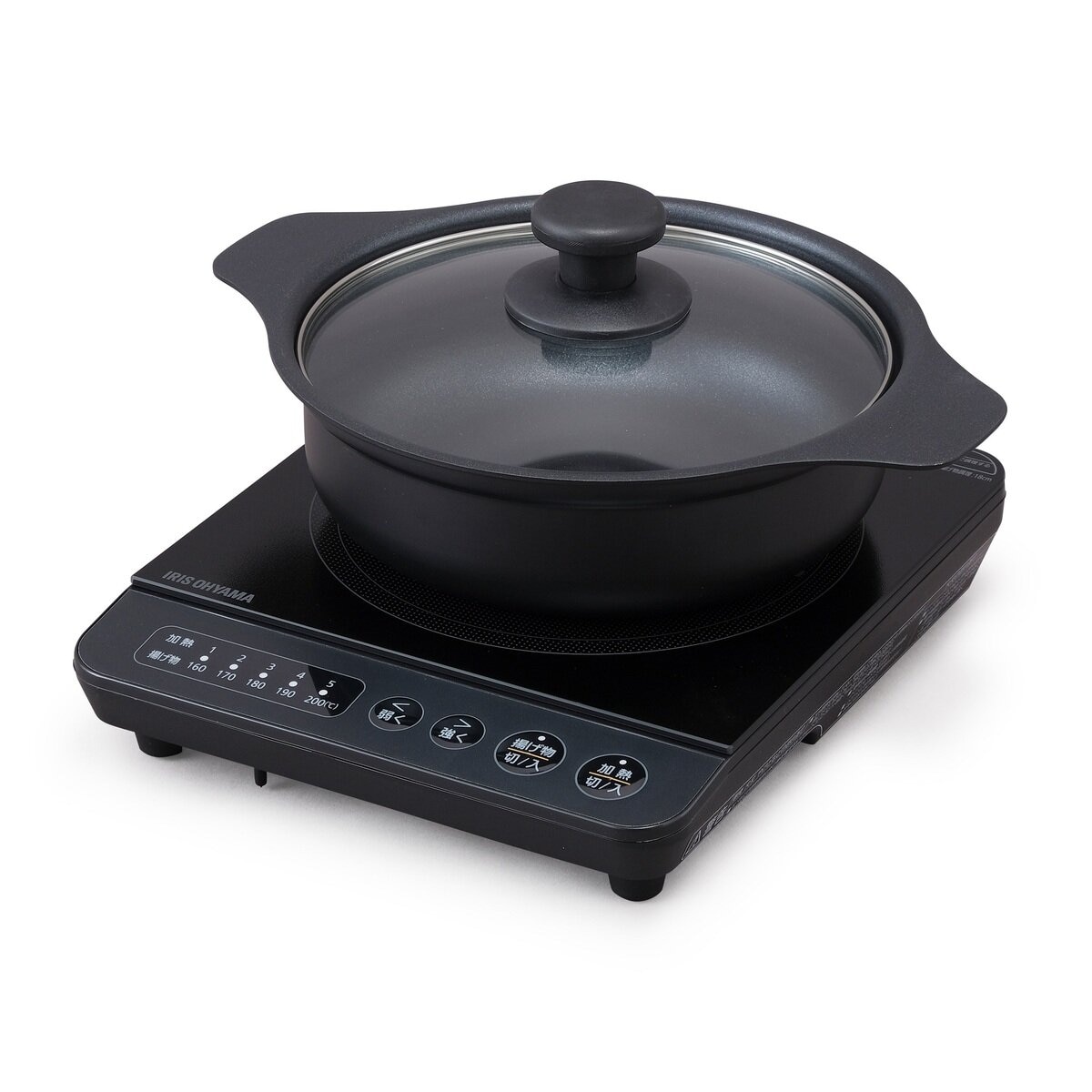 アイリスオーヤマ IHコンロ鍋セット IHKP-T3820 | Costco Japan
