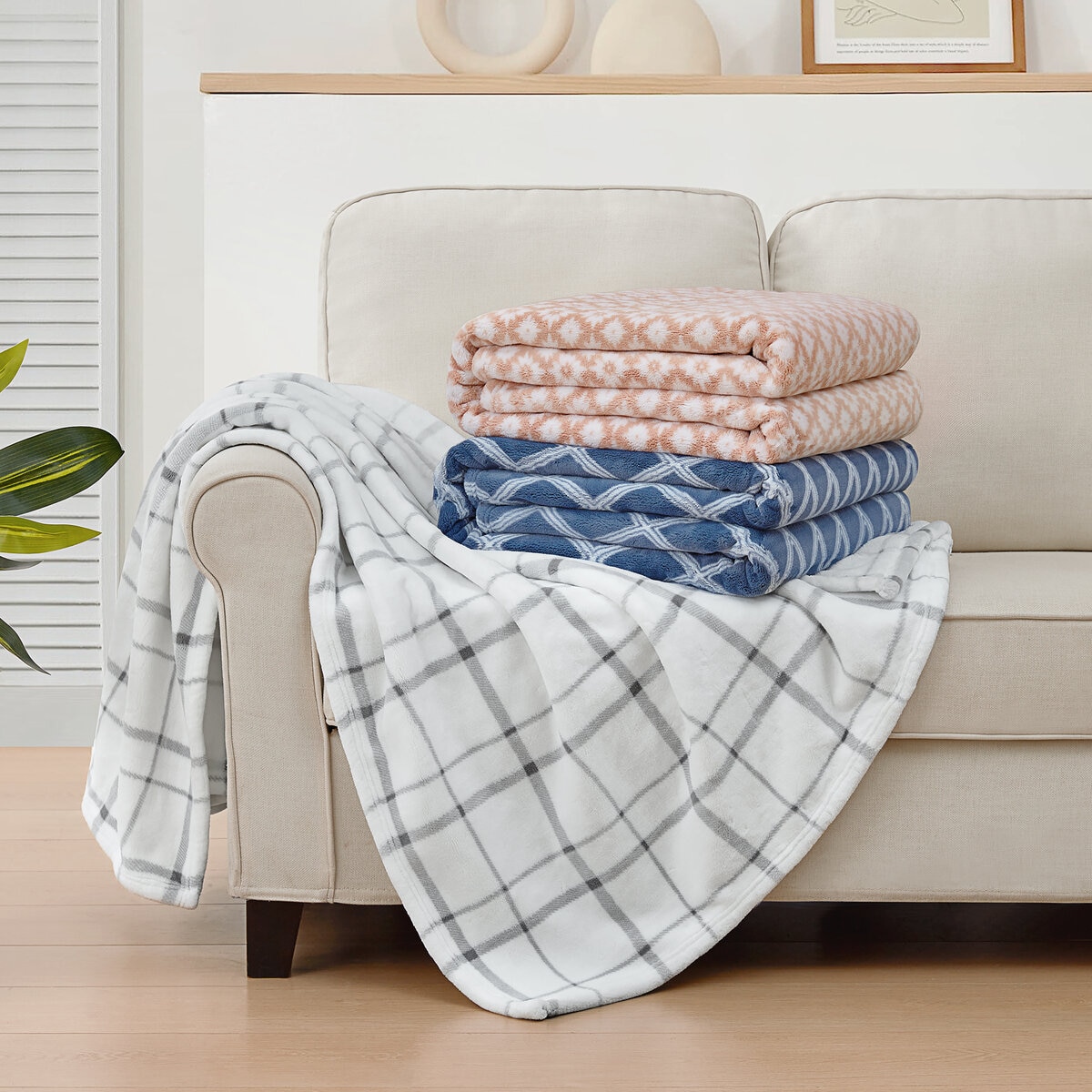 ブリタニカホームファッション 大判ひざ掛け 152x177cm | Costco Japan