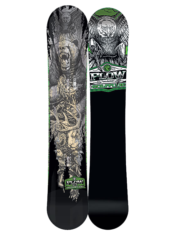Flow Solitude Snowboard, 2012 - CrazySnowBoarder Review