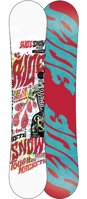 Ride Machete Snowboard, 2012 - CrazySnowBoarder Review
