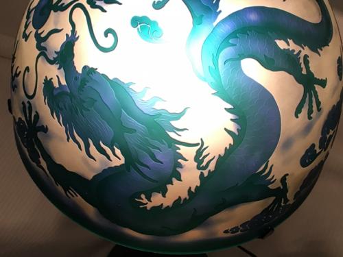 ステンドグラスランプの デコライト (Deco Light) / [ GD1004 ] 10