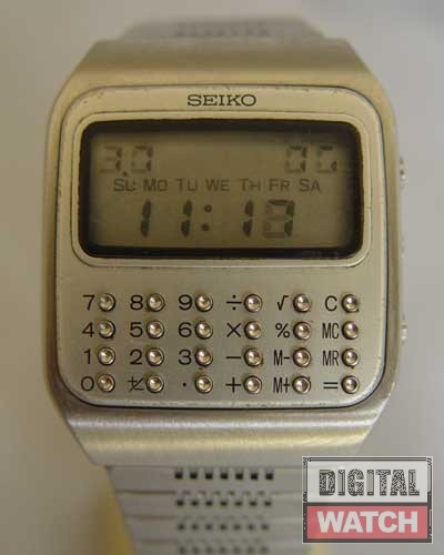 SEIKO - C153-5011 - Calculator - Vintage Digital Watch - Digital
