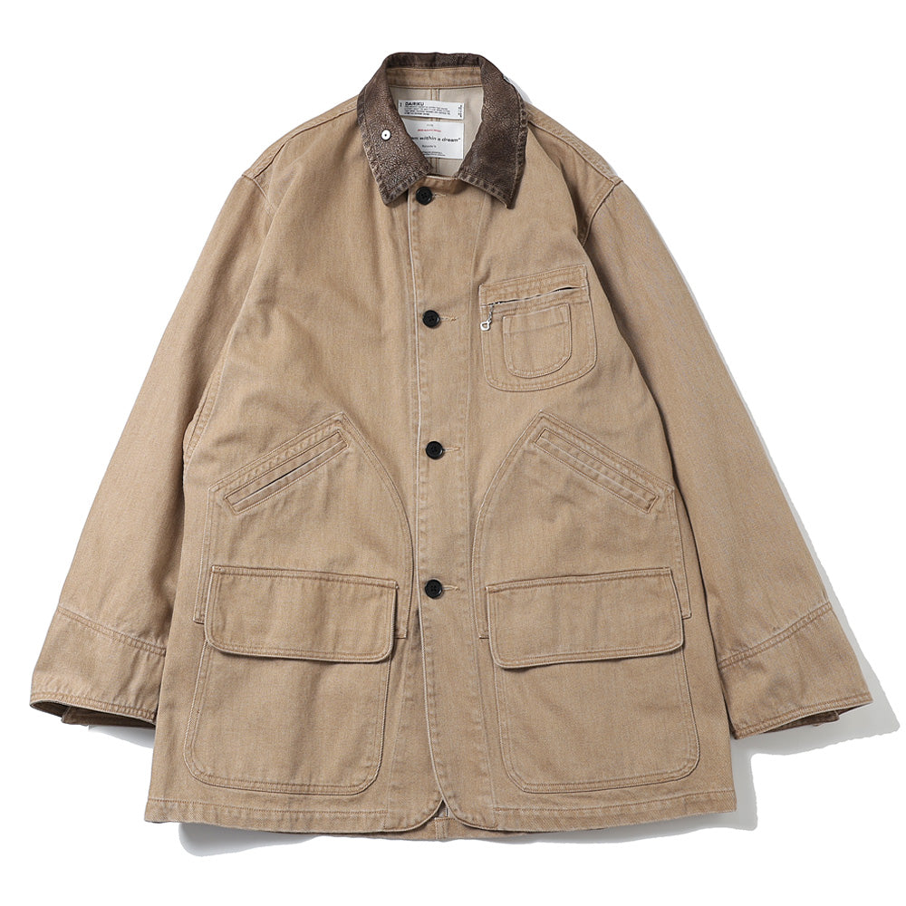 DAIRIKU(ダイリク) Cooper Vintage Washed Hunting Jacket (25AW CP1