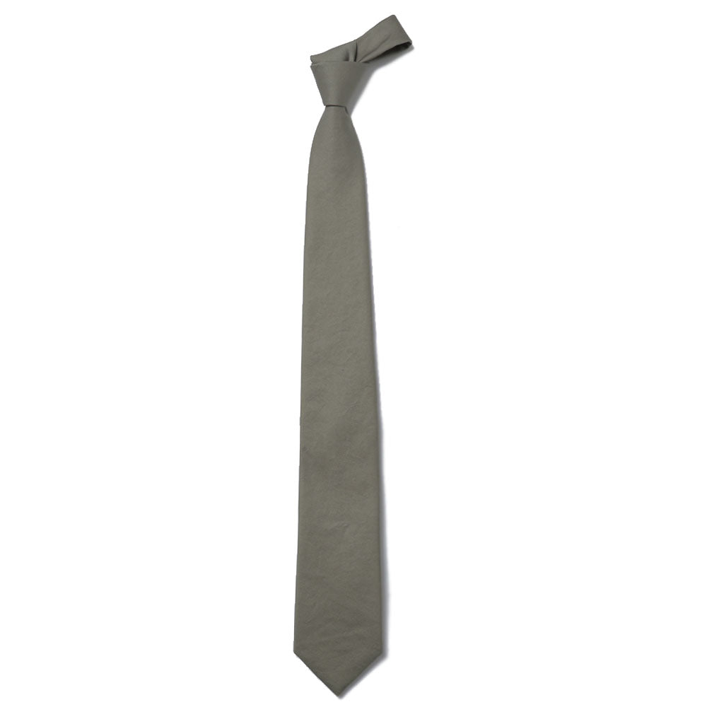 AURALEE) WASHED FINX TWILL TIE (A26ST07TN) | AURALEE