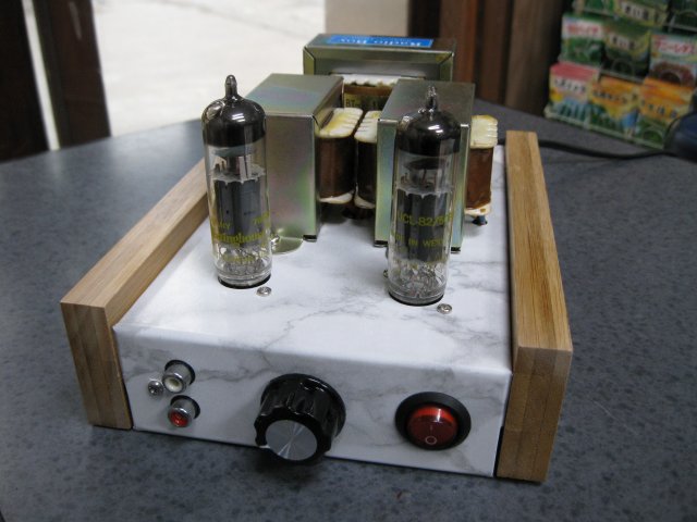 オーディオの部屋 真空管アンプ Head Phone Amplifier