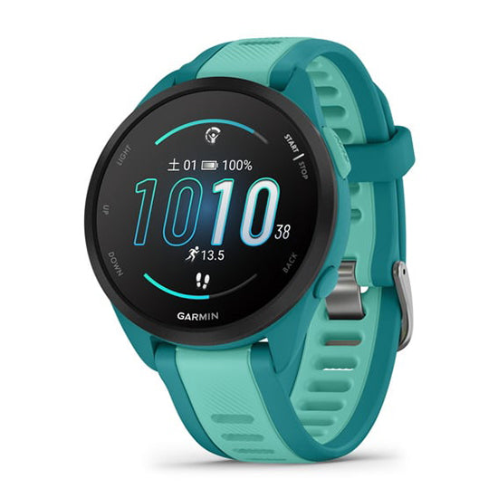 Forerunner 165 (フォアランナー) Music Aqua 010-02863-92｜ガーミン