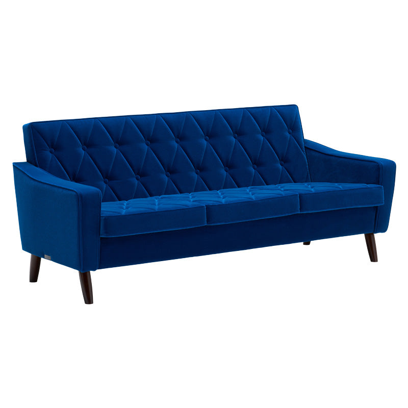 完売【限定60台】カリモク60 ロビーチェア3シーターモケットブルー