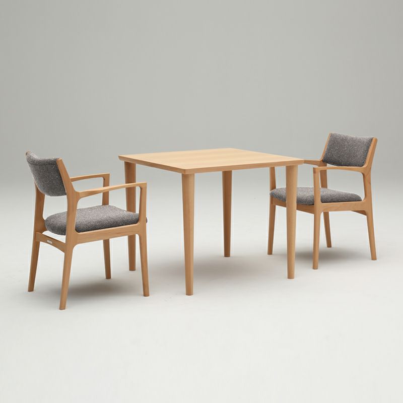 カリモク60+ ダイニングテーブル800 ピュアビーチ/ダイニングチェア