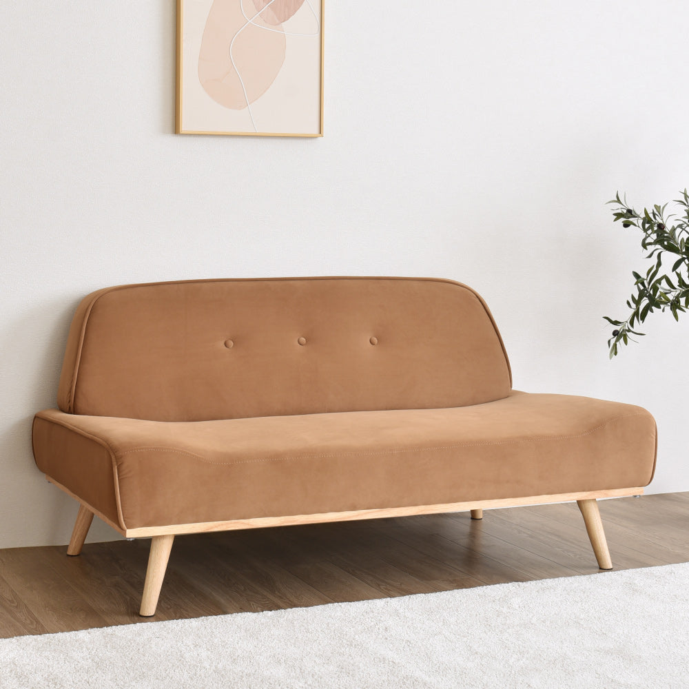 あす着] 幅138cm ソファー ソファ 2人掛け おしゃれ 木製フレーム 北欧