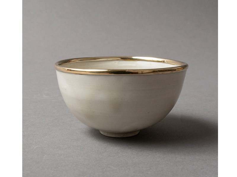 古美術 吉戸 - 宋 定窯白磁金覆輪盃 | 古美術品専門サイト fufufufu.com