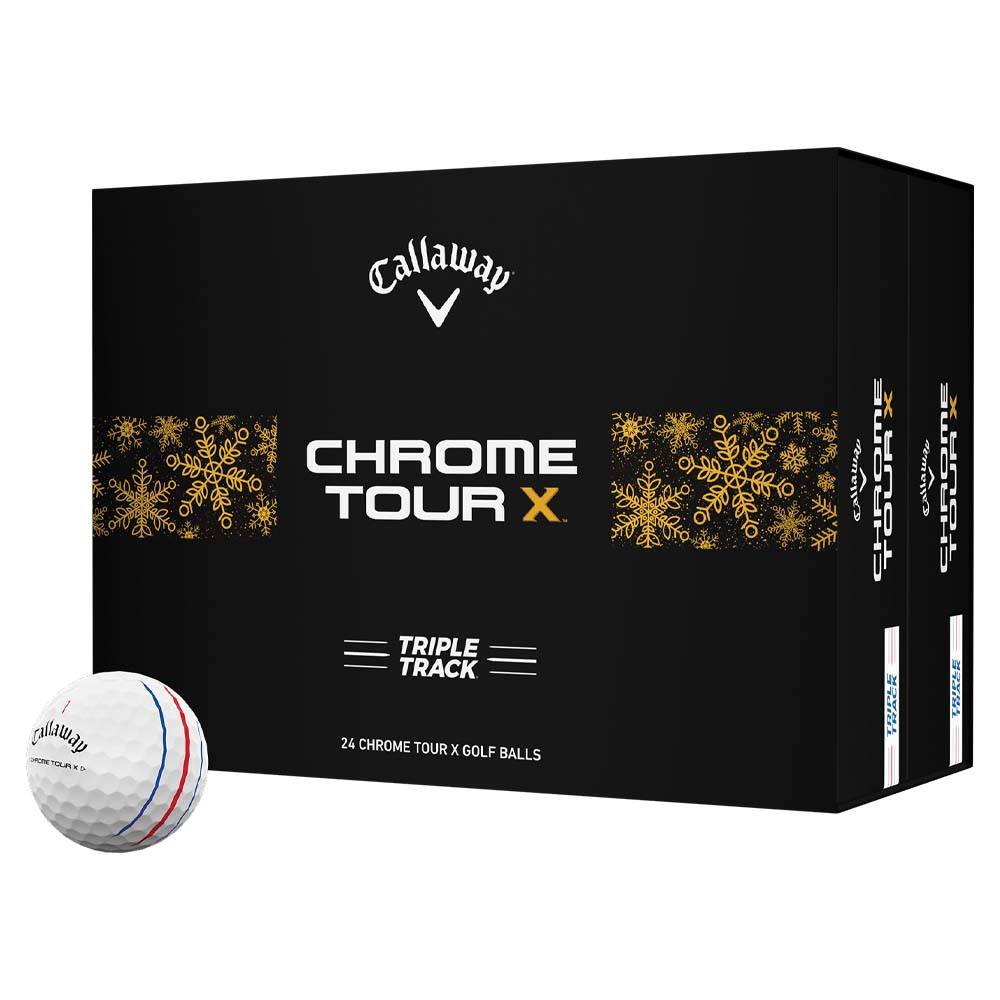 Callaway Chrome Tour X 24 Triple Track Holiday 2 Dozen Golf Balls