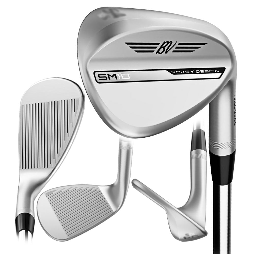 Titleist SM10 Vokey Tour Chrome Wedge - 24 Men – Golfio