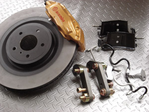 日産 Z33ﾌﾞﾚﾝﾎﾞ ﾋﾞｯｸﾞﾛｰﾀｰkit. ｼｰﾄﾍﾞﾙﾄｻﾎﾟｰﾄ