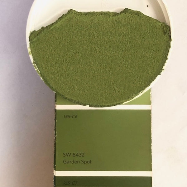 XT Custom matched to SW 6432 Garden Spot in Sanded Tile Grout