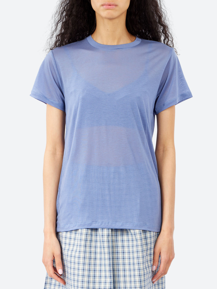 Baserange - Tee Shirt in Koel Blue – gravitypope