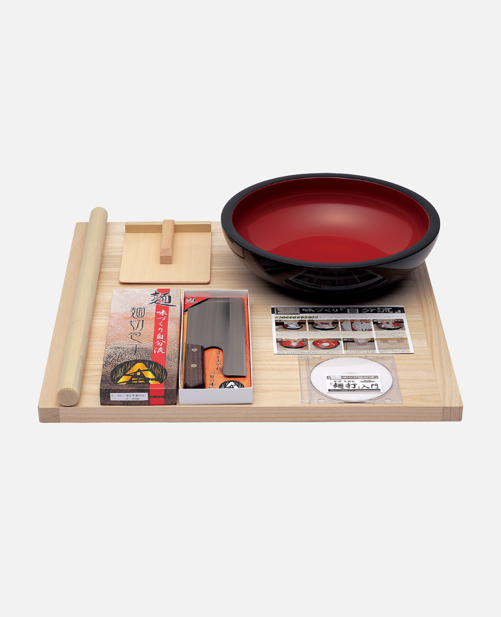 普及型麺打セット（そば・うどんDVD付）｜麺打セット｜麺道具｜株式