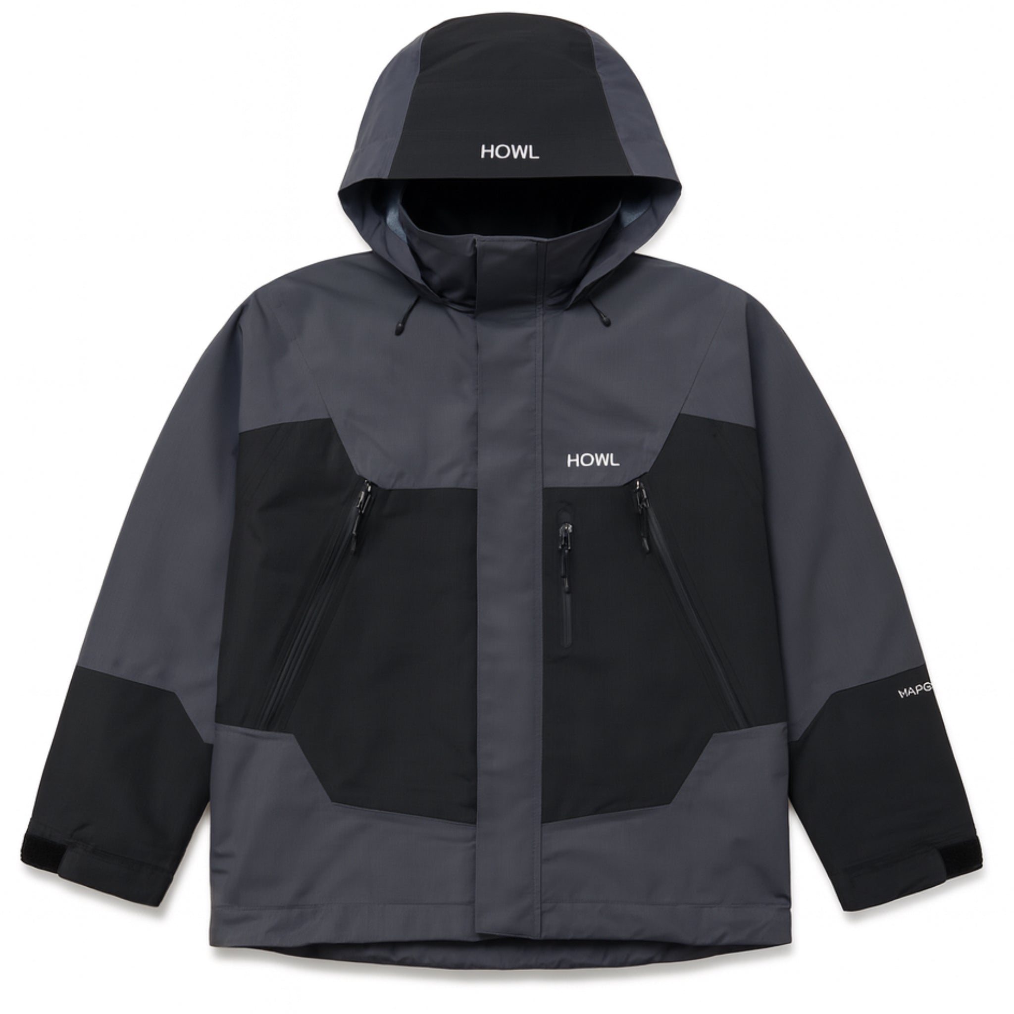 SHELL JACKET (BLACK) – HOWL SUPPLY
