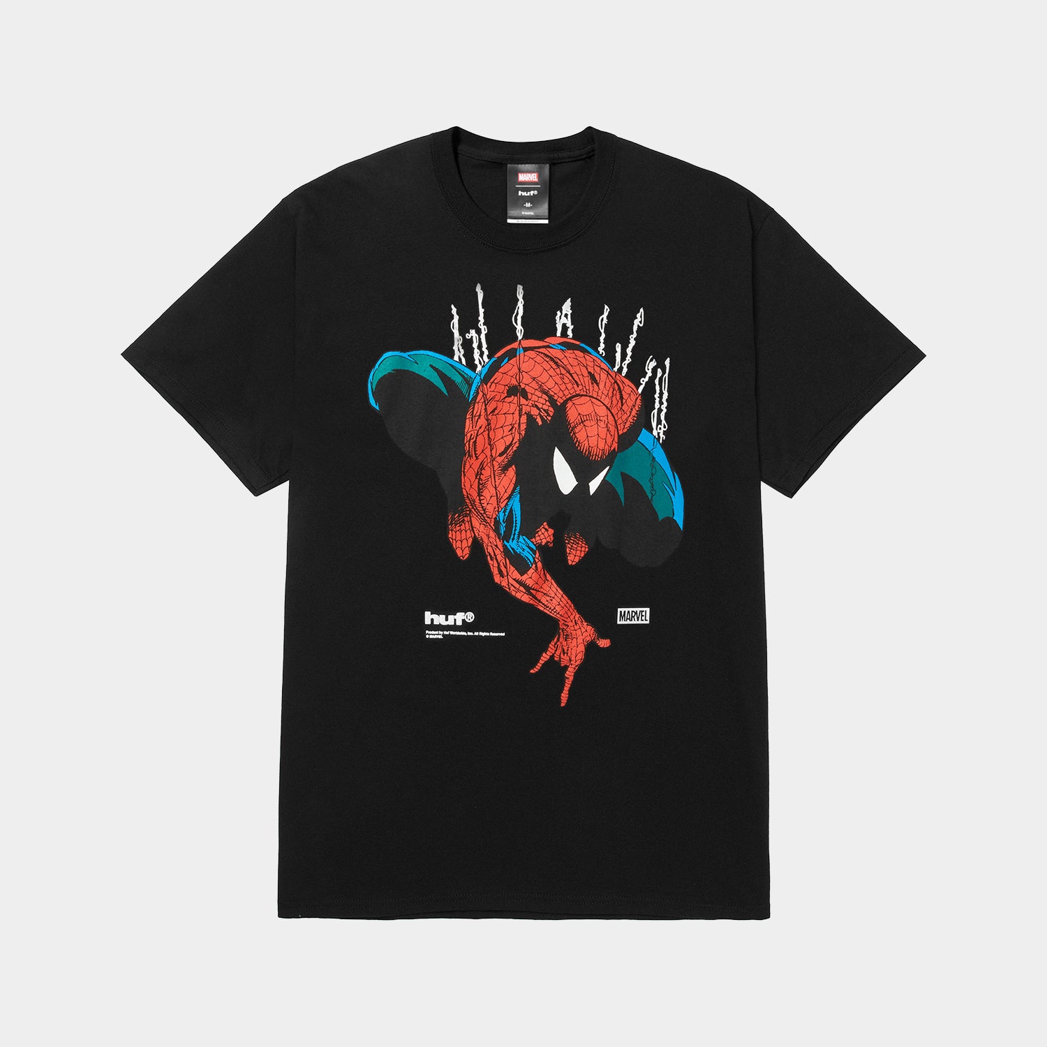 HUF X MARVEL SPIDER-MAN PERCEPTIONS TEE｜T-SHIRTS（Tシャツ