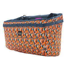 CYCLETECH-IKD : BROMPTON (Borough) Basket Bag 23L Liberty - Orange