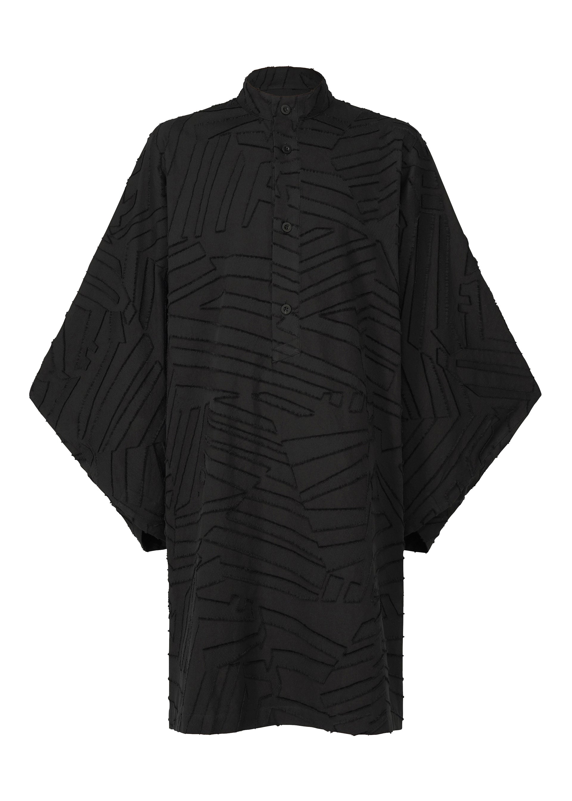 GEOMETRY JACQUARD SHIRT – isseymiyake.com