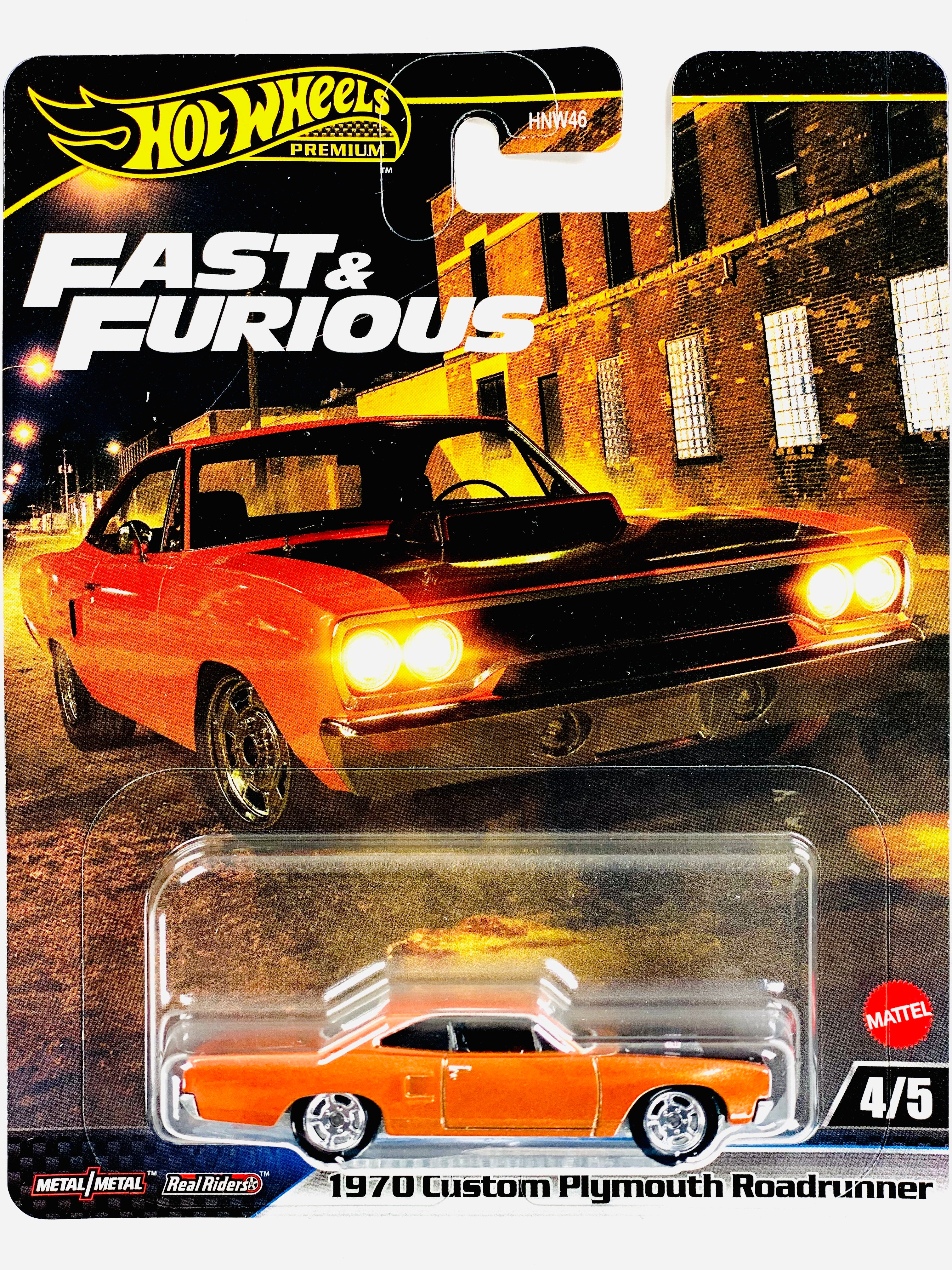 Hot Wheels 2025 Fast & Furious Case L 1970 Custom Plymouth