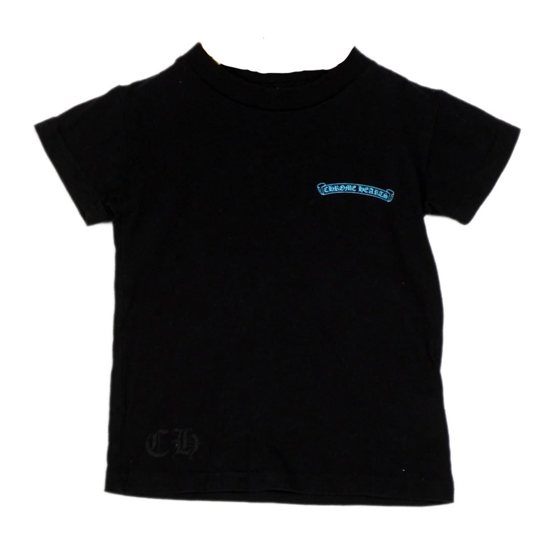 Chrome Hearts Blue Scroll T-Shirt (Kids) | Kenshi