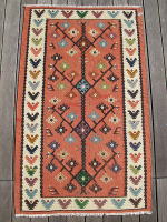 ⌘ kilim art ⌘ ヴィンテージ キリム 絵画 アート インテリア 魚