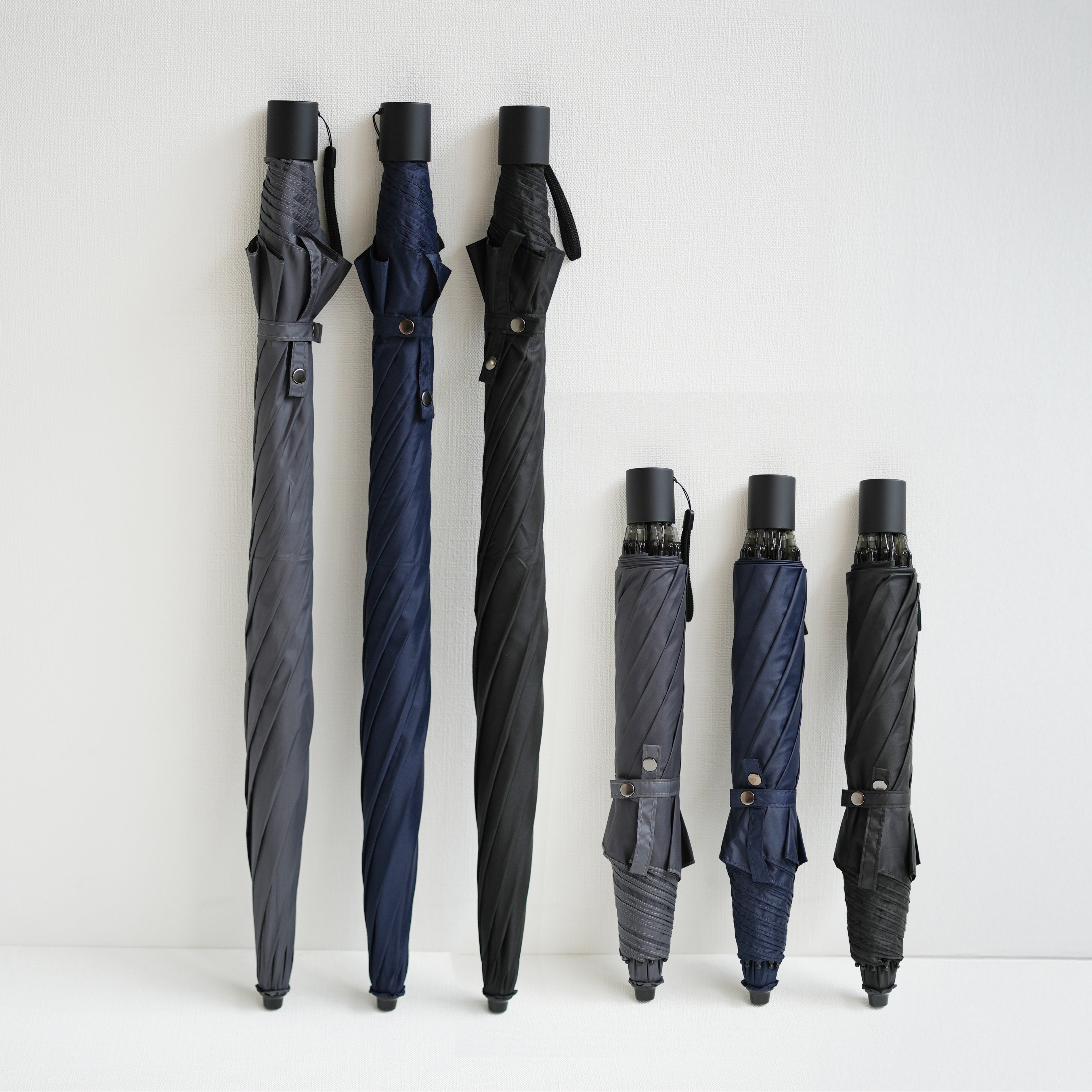 形がきれいなクラシック二つ折り（2段折り）折りたたみ傘 – 傘専門店