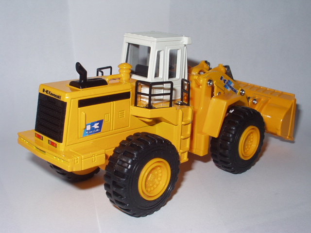 ヨネザワ ダイヤペットミニカーK-25 川崎ホイールローダ 90Z-III絶版品