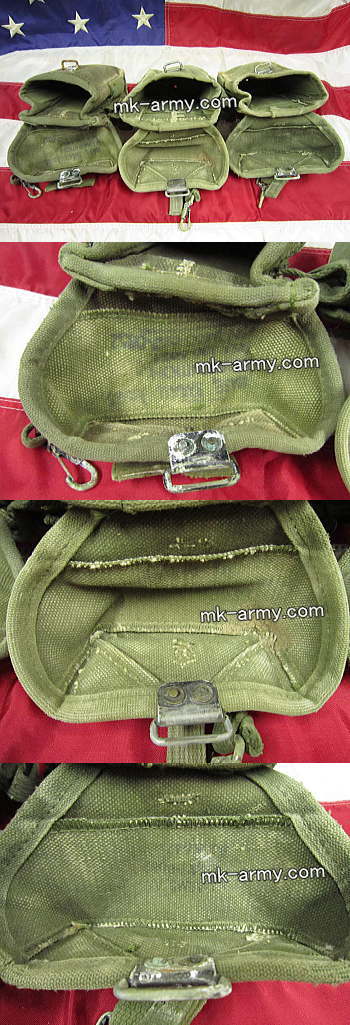 米軍放出品・M16/M4コットンマガジンポーチ