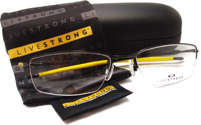 OAKLEY(オークリー)のLIVESTRONG(リブストロング)モデルに限定メガネ