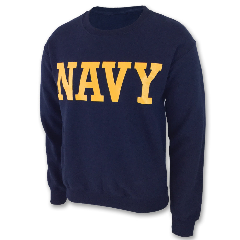 U.S. Navy Sweatshirts: Navy Core Crewneck in Navy – Navy Gear