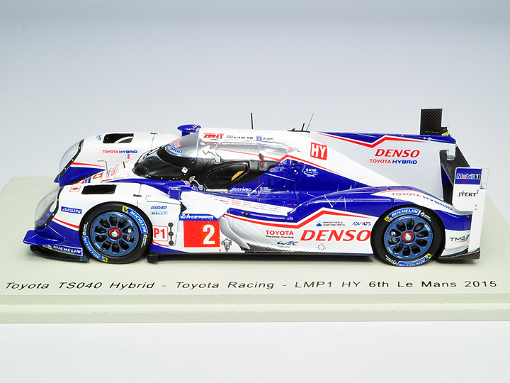 Spark/スパーク】1/43 Toyota TS040 Hybrid No.2 6th LMP1 Le Mans