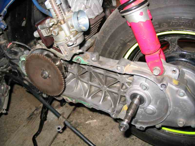 2009年7月～ 太軸クランクケースに換装したり