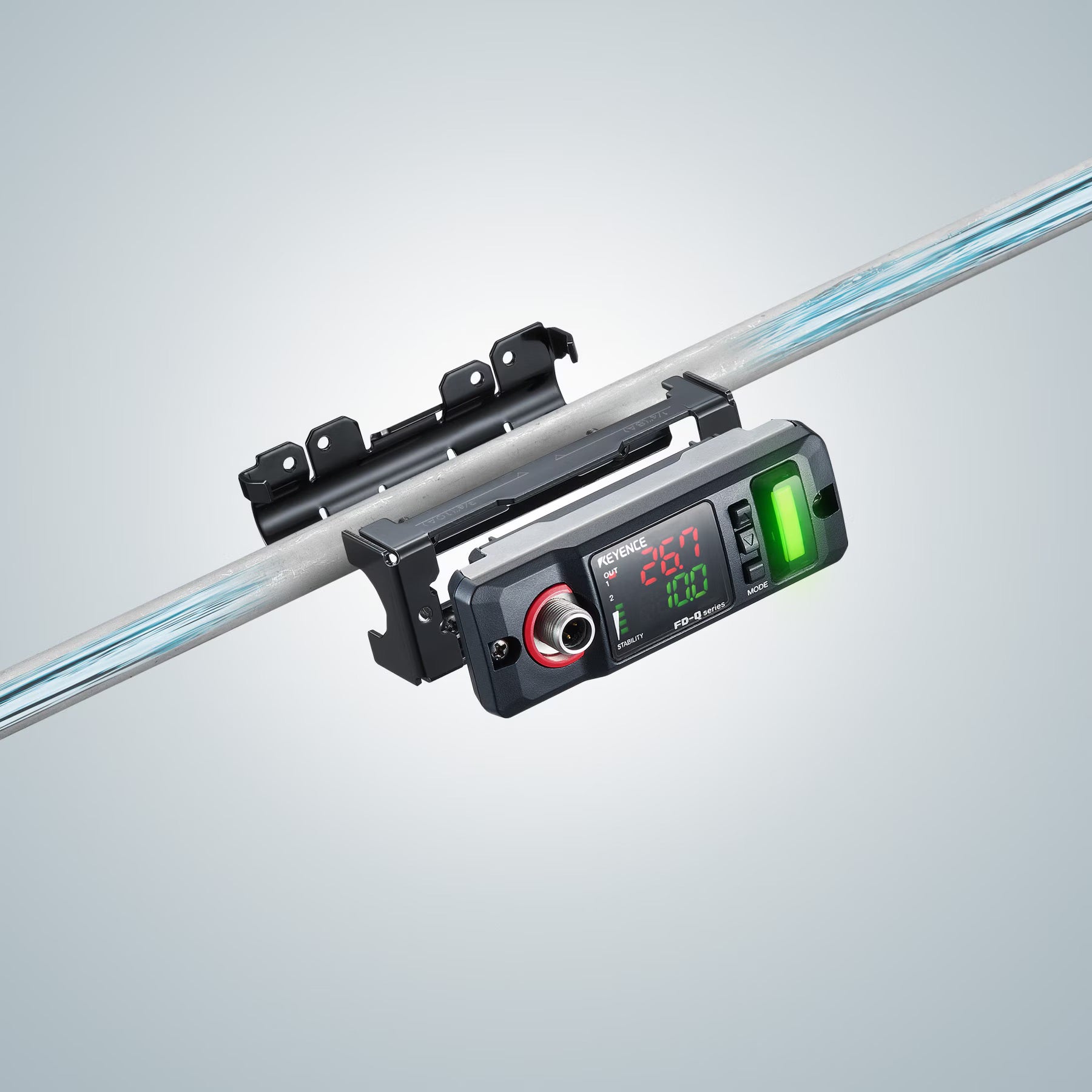 Keyence Clamp-On Flow Sensor (FD-Q Series) – OmniLyte