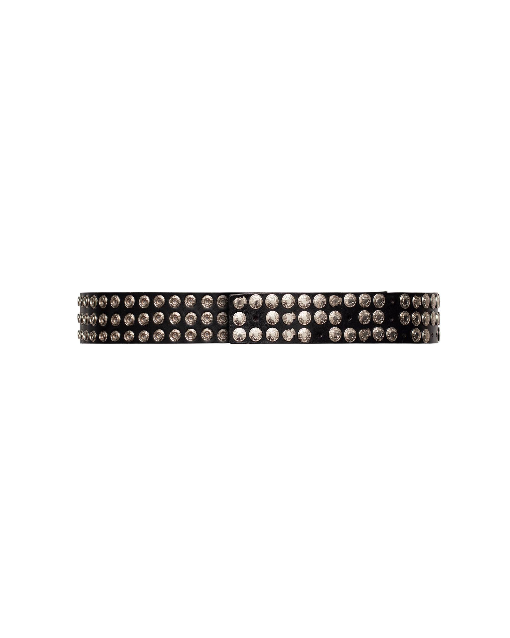 Black Button Belt – Racer Worldwide