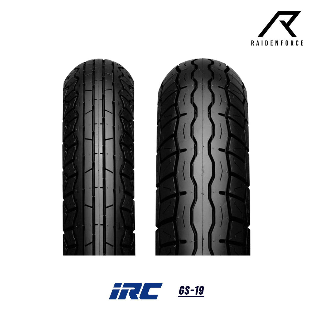 IRC GS19 outer tire (rim size 18,19) – RAIDENFORCE ONLINE&E-COM