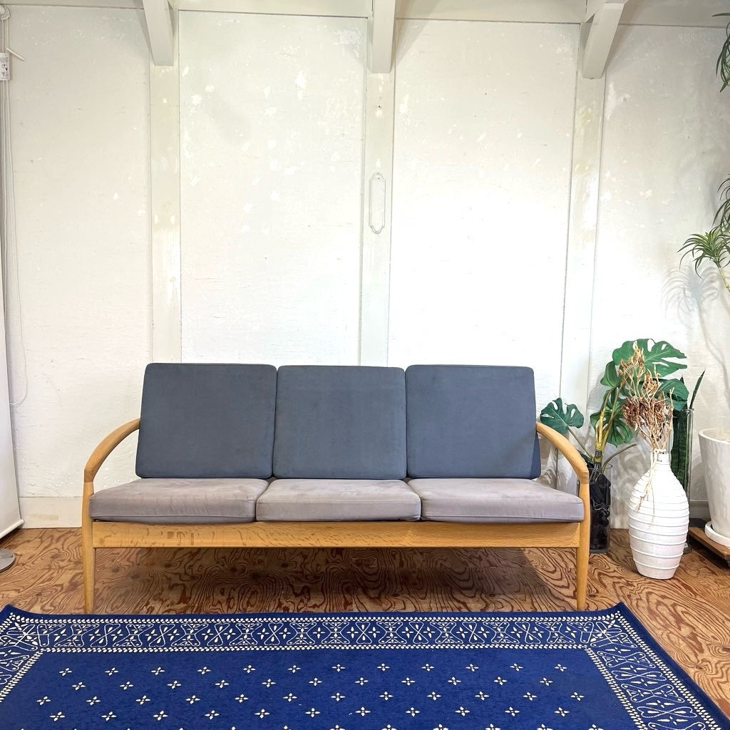 宮崎椅子製作所 ペーパーナイフソファ カイ・クリスチャンセン 3人掛け