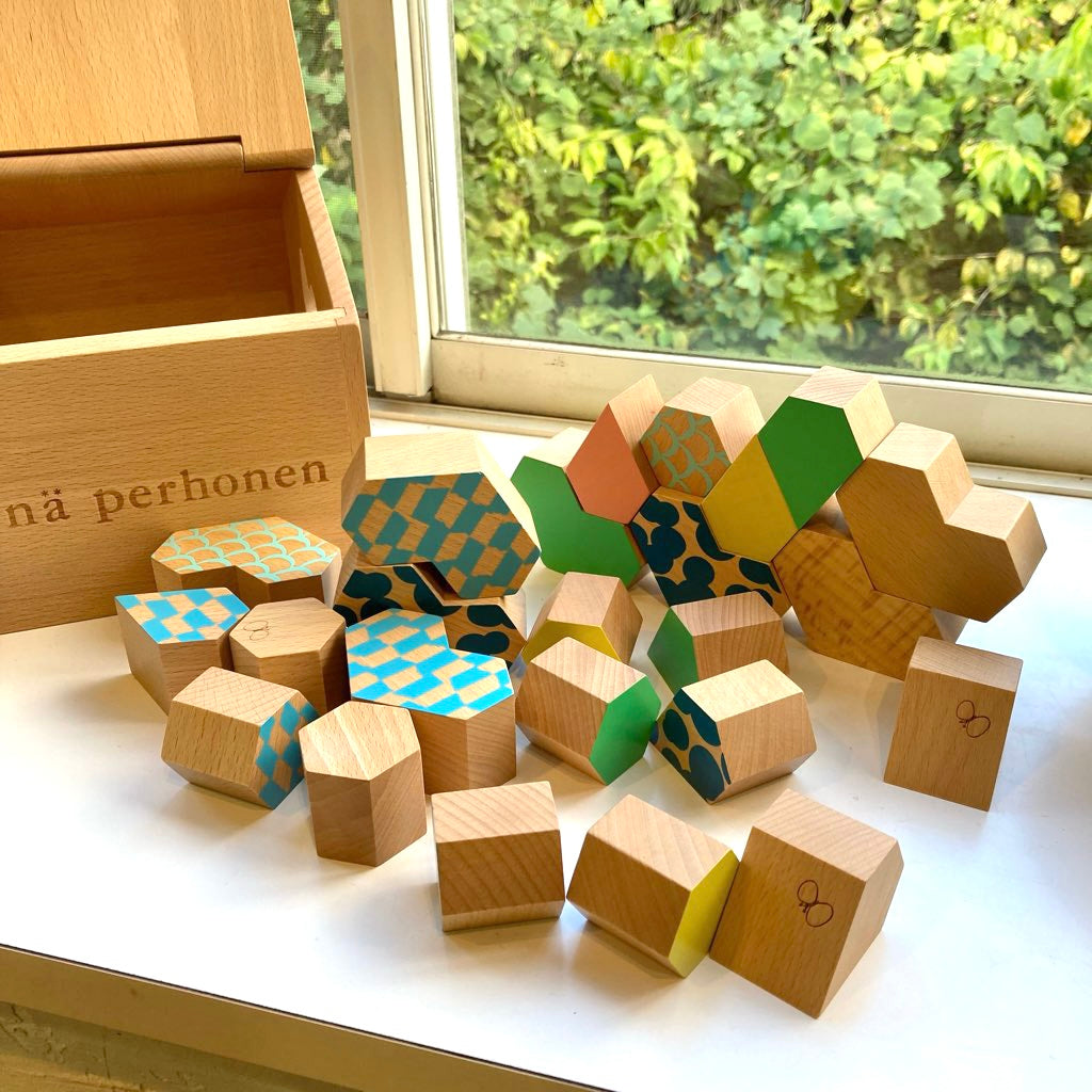 ミナペルホネン / minä perhonen tsumiki 積み木 未使用 中古 おもちゃ